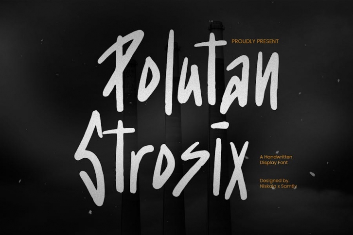 Polutan Strosix Font Download