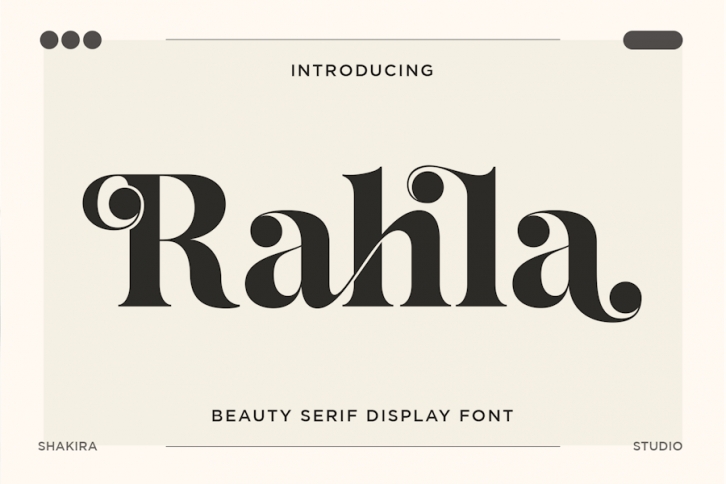 Rahla Font Download