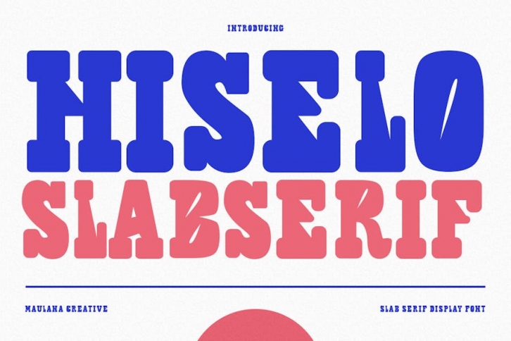 Hiselo Slab Serif Display Font Font Download