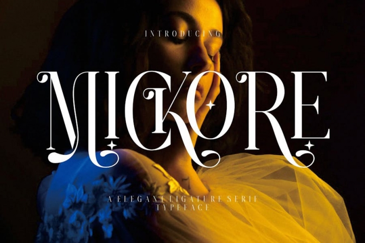 MICKORE Elegant Ligature Serif Font Download