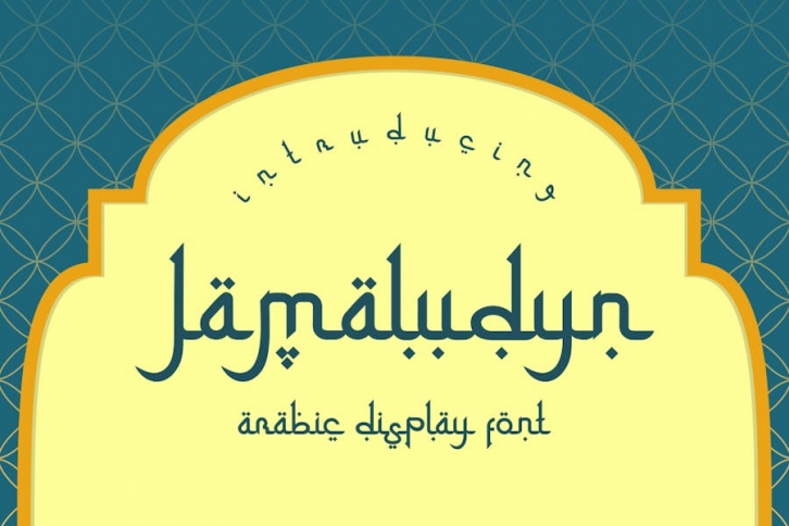 Jamaludyn Font Download