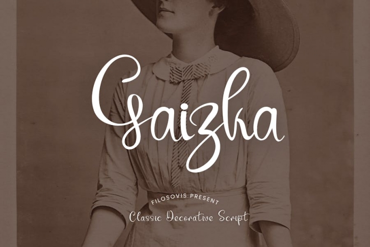 Gaizka | Decorative Script font Font Download