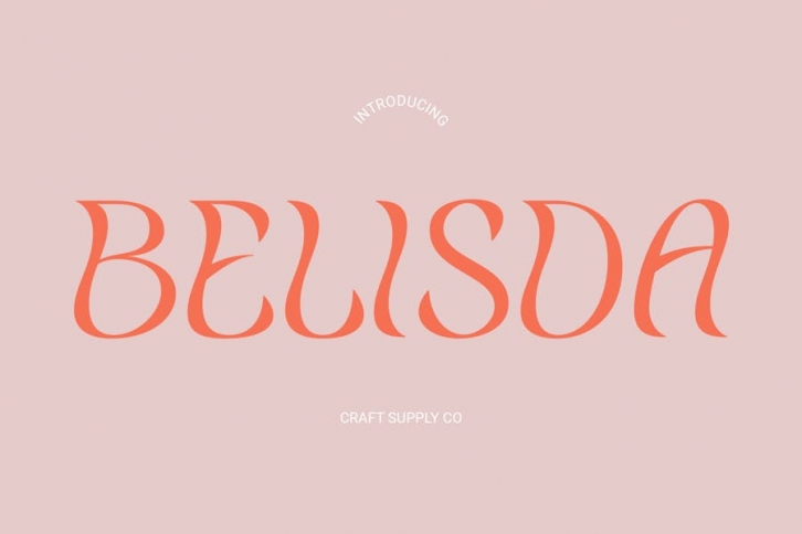 Belisda – Display Typeface Font Download