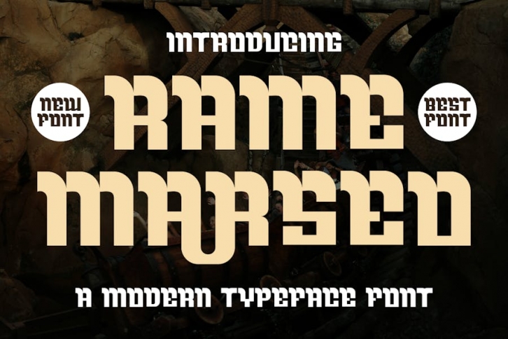 Rame Marseo Font Download