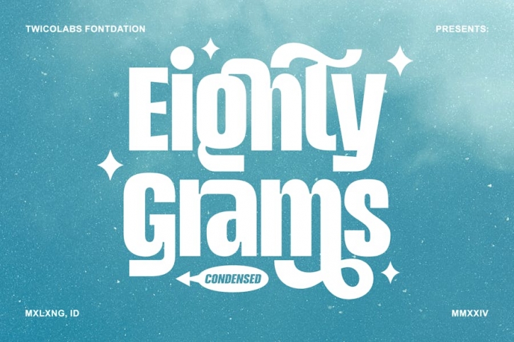 Eighty Grams Font Download