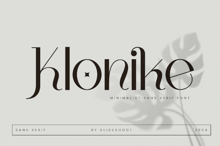 Klonike Sans Serif Font Font Download