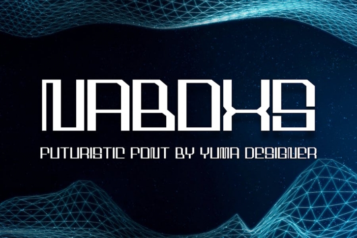 Naboxs - Futuristic Font Font Download