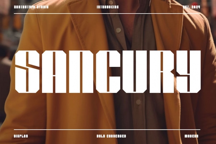 Sancury Modern Bold Font Font Download