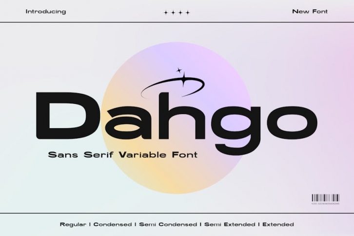 Dahgo - Sans Serif Variable Font Family Font Download