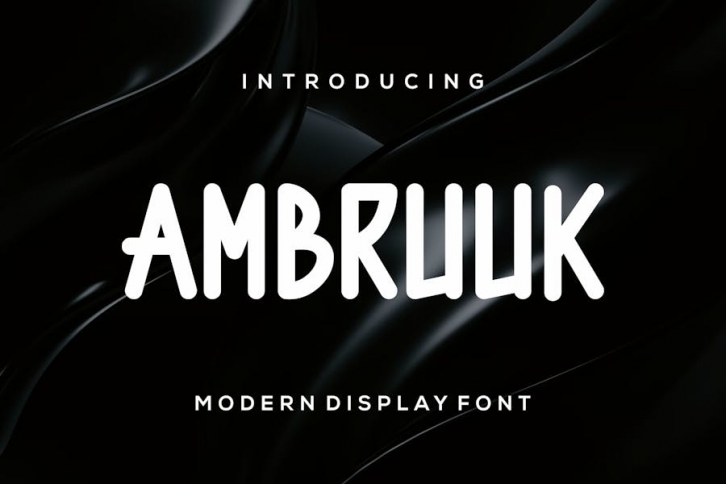 Ambruuk Font Font Download
