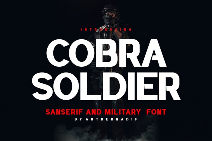 Cobra Soldier Font Download