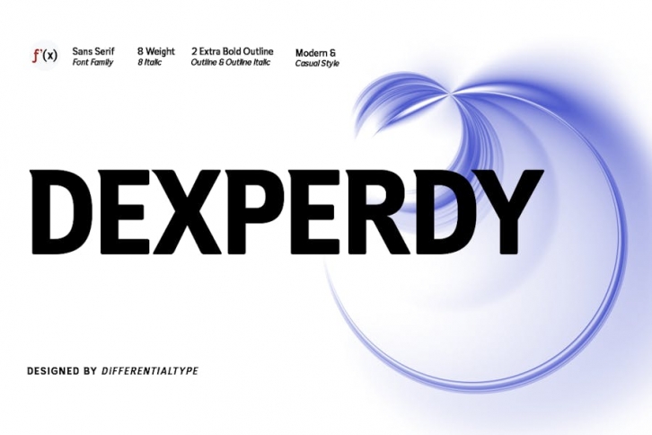 Dexperdy - Sans Serif Family Font Download