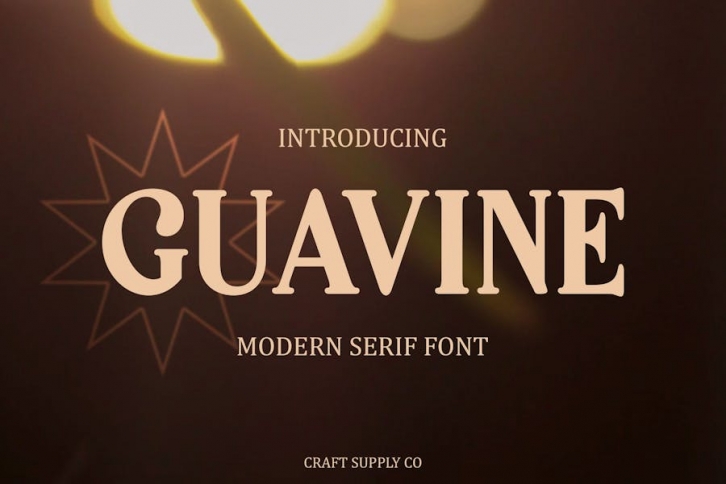 Guavine Font Download