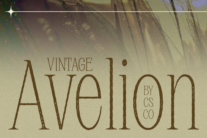 Avelion Vintage Font Download