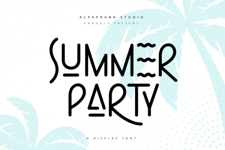 Summer Party Font Download