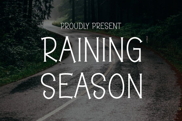 Raining Season Font Download