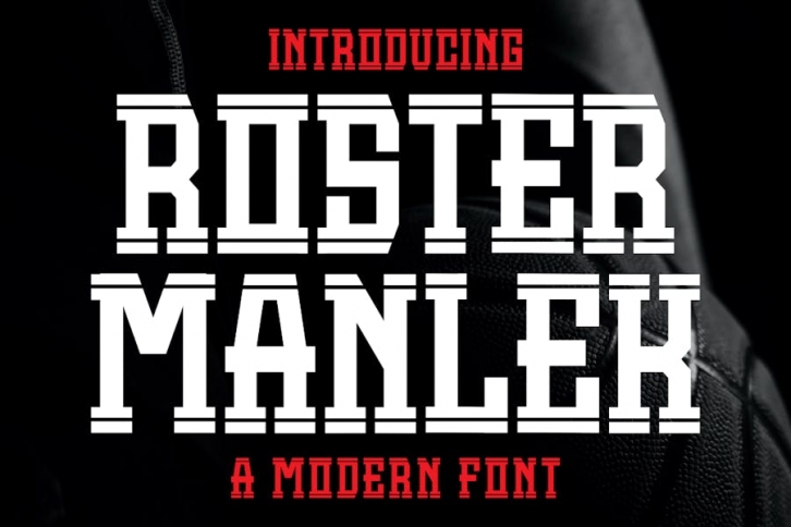 ROSTER MANLEK - A Modern Font Font Download