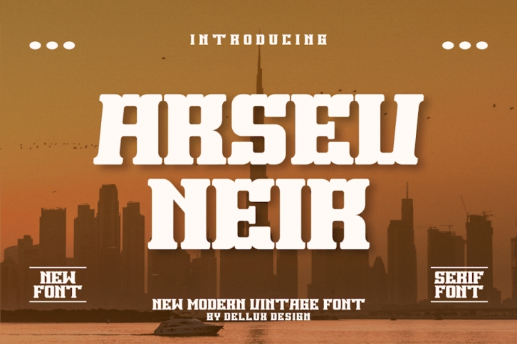 ARSEV NEIR Font Download