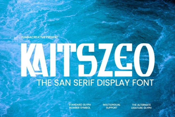 Kaitszeo - Sans Serif Display Font Font Download