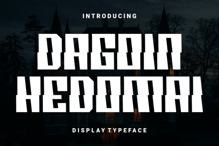 DAGOIN HEDOMAI - Display Typeface Font Download