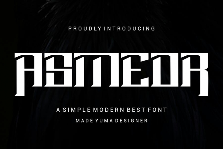 Asmeor - Logotype Font Font Download