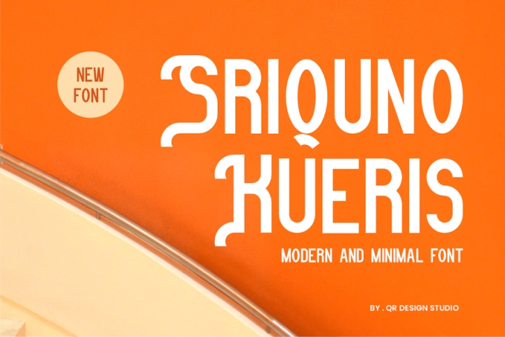 Sriquno Kueris - Modern & Minimal Font Font Download