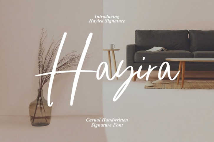 Hayira  - Casual Handwritten Font Download