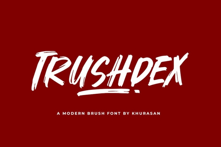 Trushdex Font Download