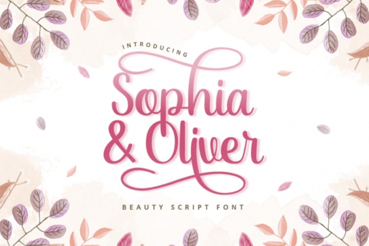 TS Sophia Oliver Font Download