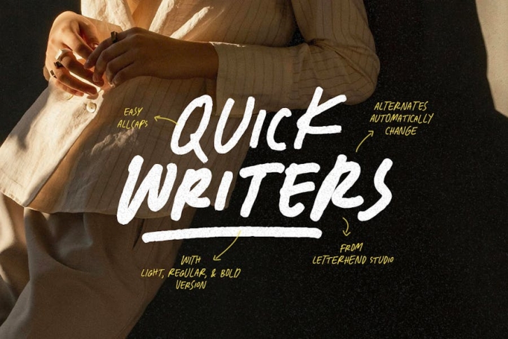 Quick Writers Font Download