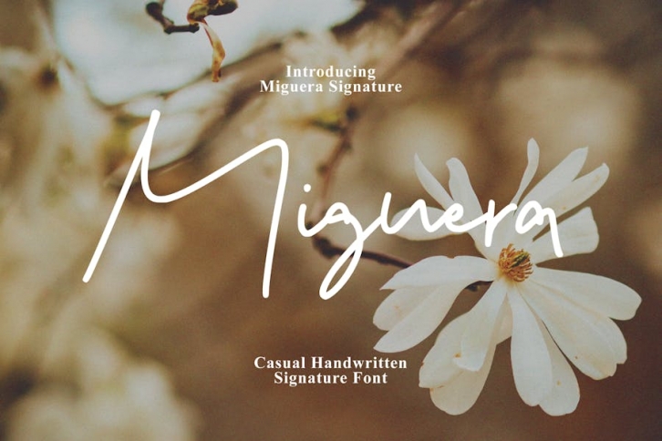 Miguera  - Casual Handwritten Font Download