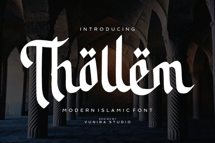 Thollem - Modern Islamic Font Font Download