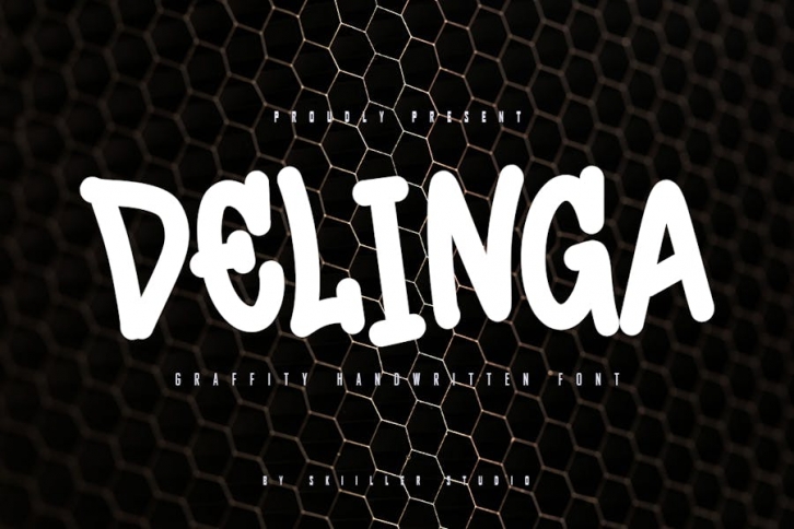 Delinga - Graffiti Font Font Download