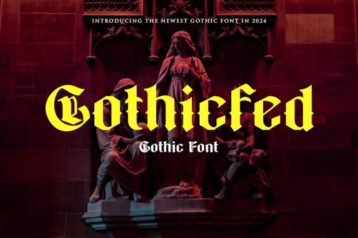Gothicfed Blackletter Font Font Download