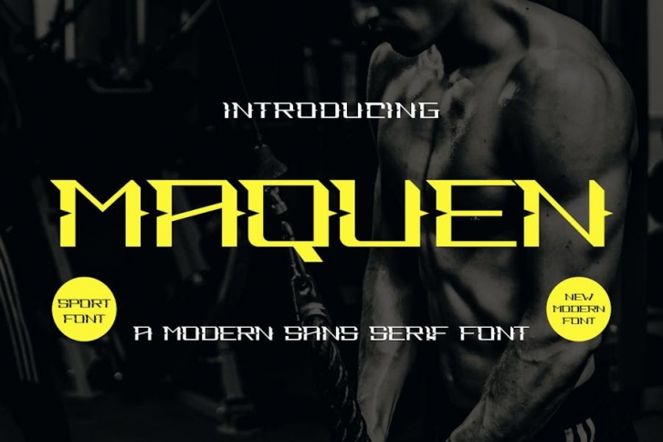 Maquen - Modern Font Font Download