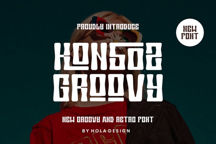 Konsoz Groovy - Groovy & Retro Font Font Download