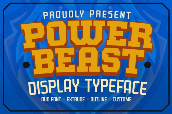 Power Beast Font Download