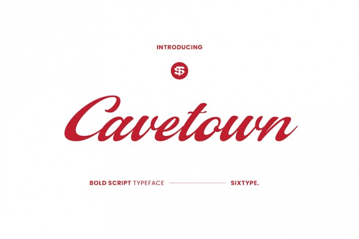 Cavetown Font - Bold Script Typeface Font Download