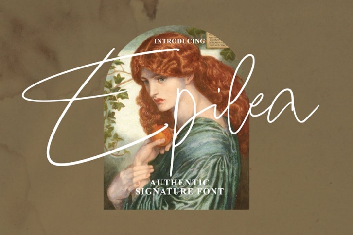 Epilea Signature Font Download
