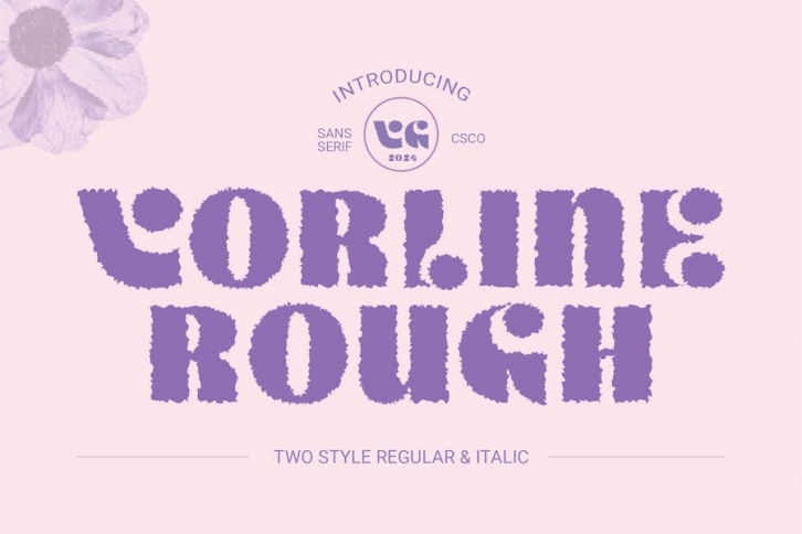 Vorline Rough Font Download