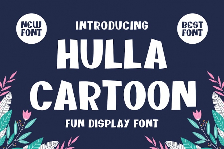 Hulla Cartoon Font Download