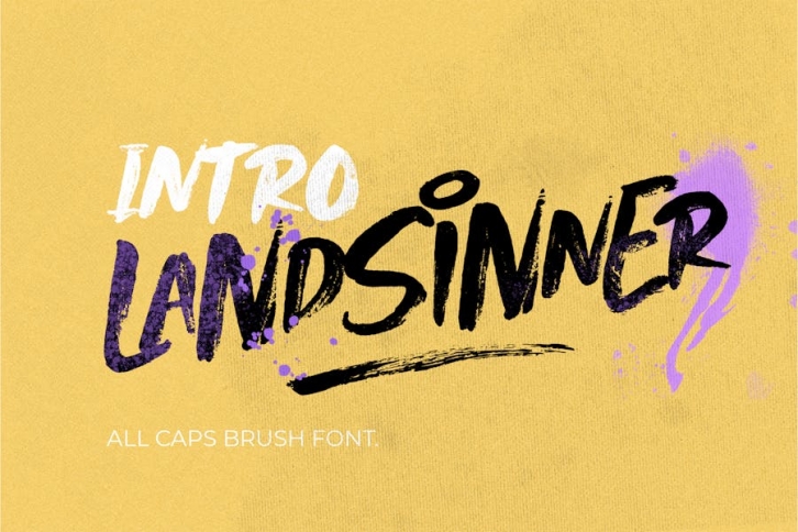 Landsinner Font Download