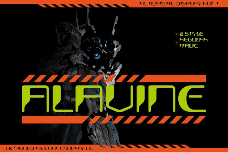 Alavine Font Download