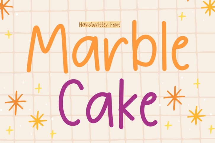 Marble Cake Font Download