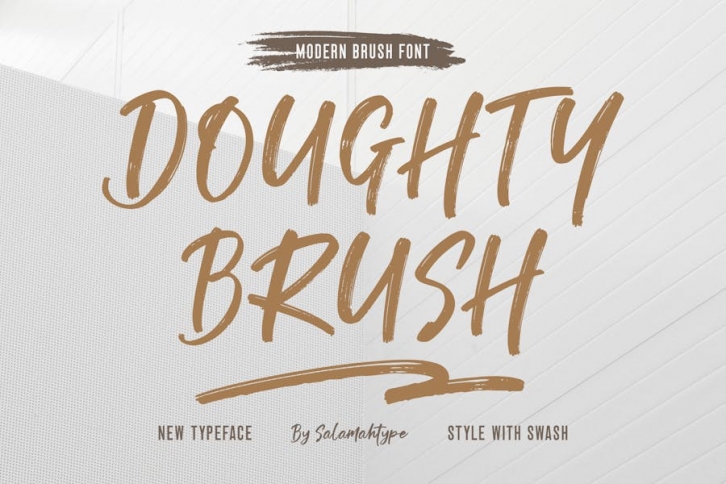 Doughty Brush Font Download