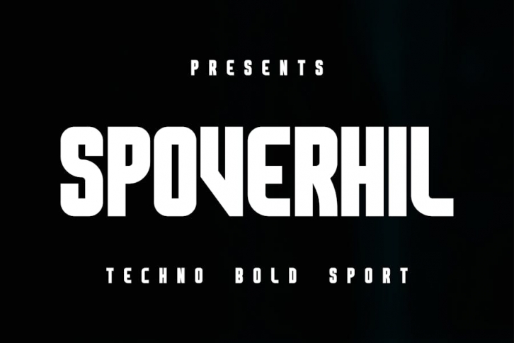 Spoverhil Font Font Download