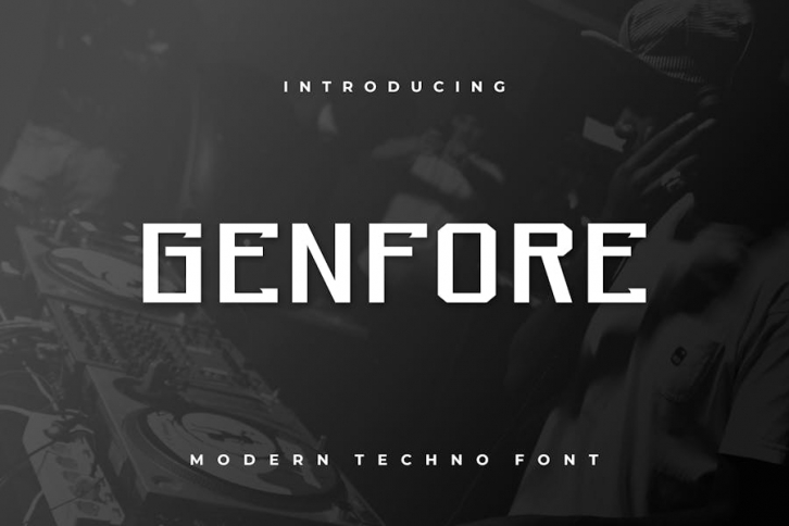 Genfore Font Font Download