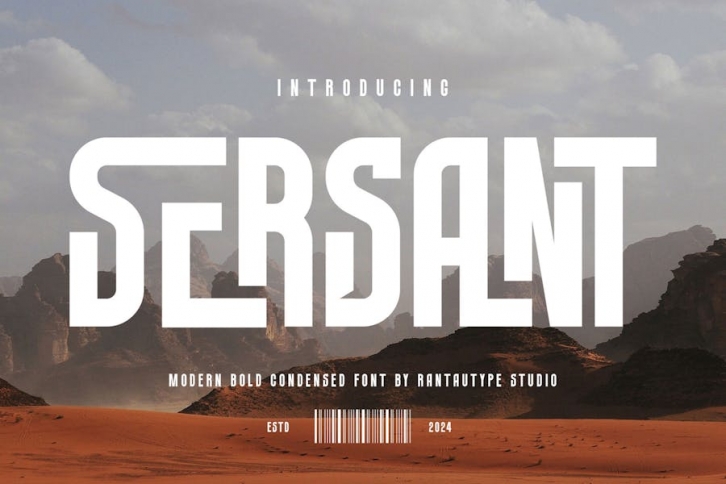 Sersant Modern Condensed Font Font Download
