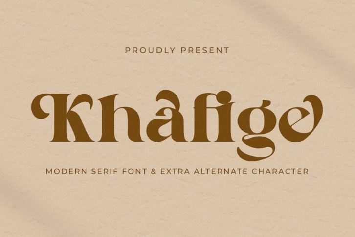 Khafige Font Download