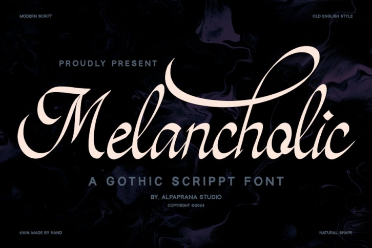 Melancholic Font Download
